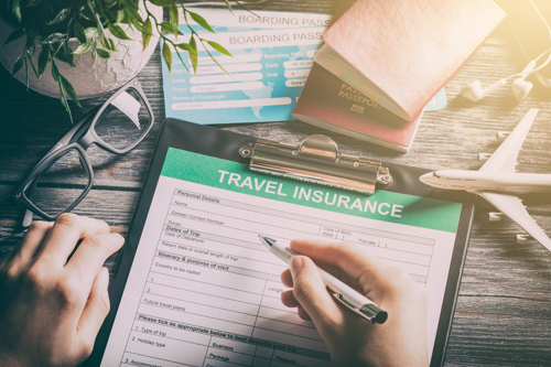 travel insurance form